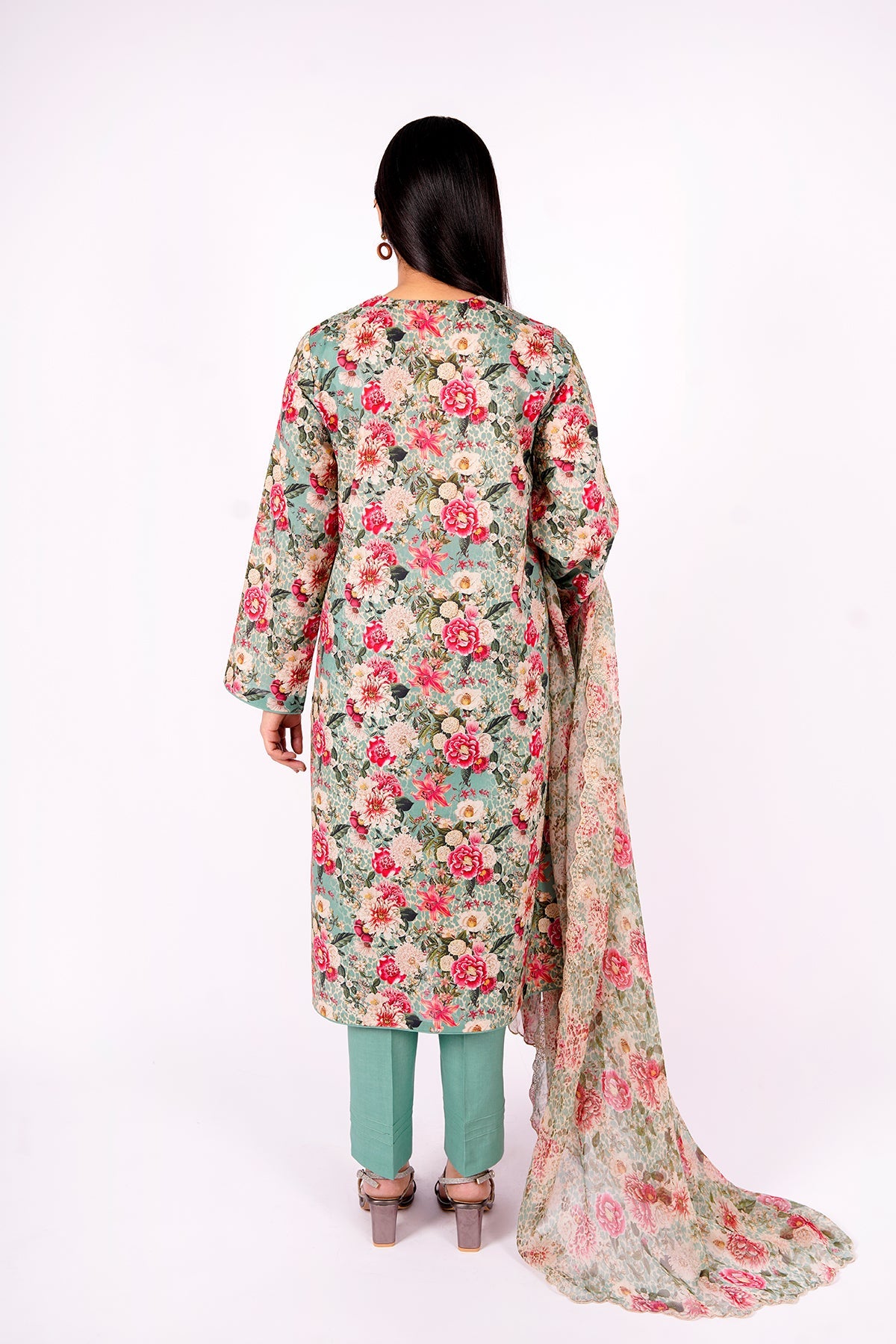Kayseria - 3 Piece Cotton Lawn Suit