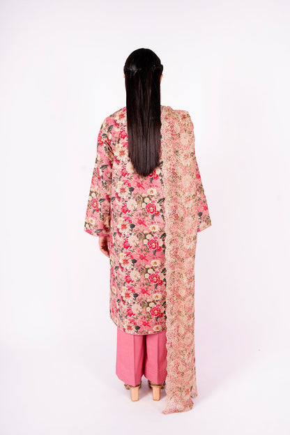 Kayseria - 3 Piece Cotton Lawn Suit