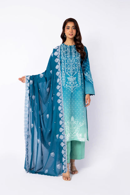 Kayseria - 3 Piece Cotton Lawn Suit