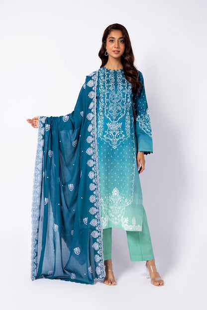 Kayseria - 3 Piece Cotton Lawn Suit