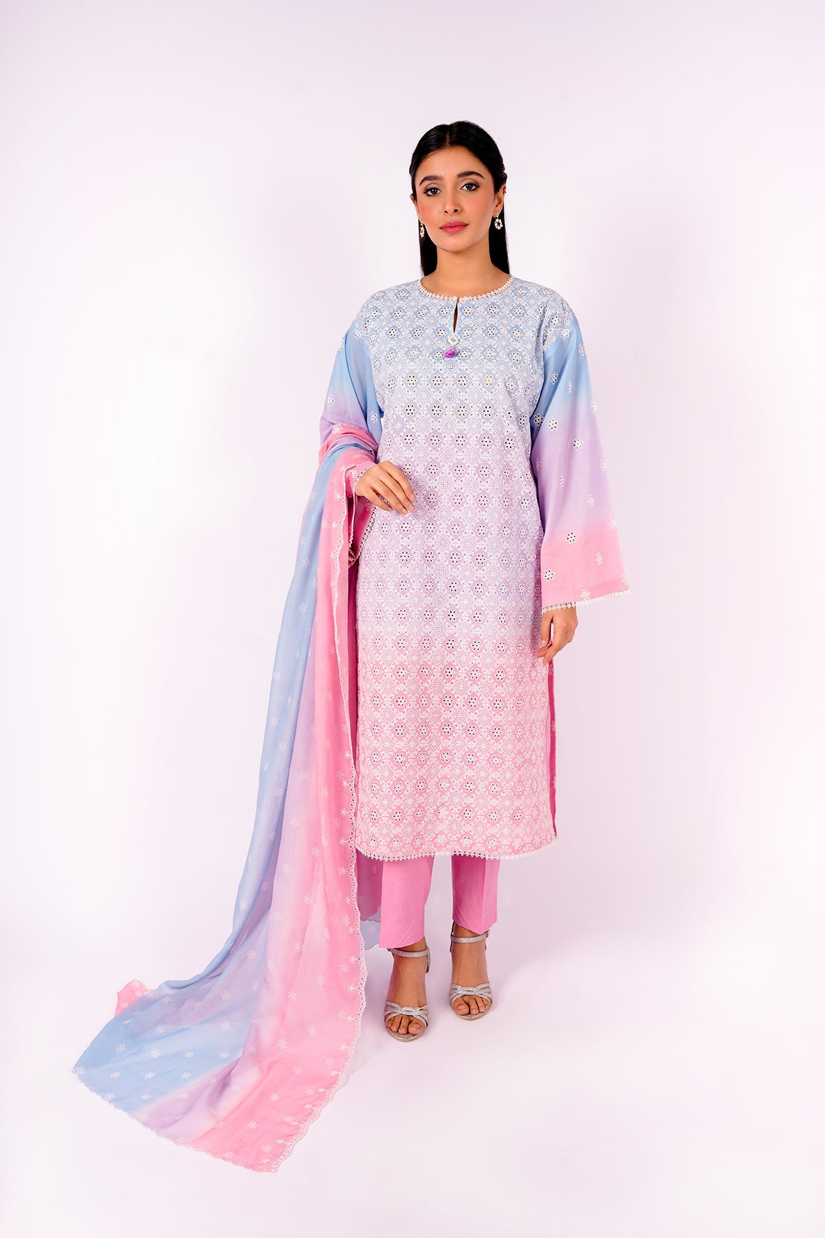 Kayseria - 3 Piece Cotton Lawn Suit