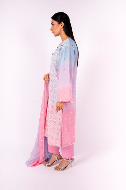 Kayseria - 3 Piece Cotton Lawn Suit