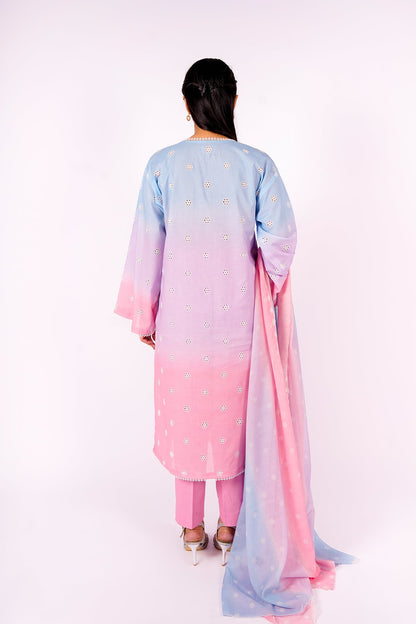 Kayseria - 3 Piece Cotton Lawn Suit