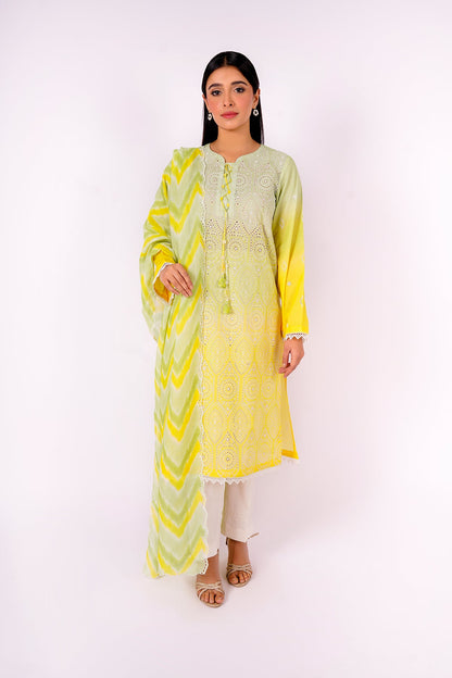 Kayseria - 3 Piece Cotton Lawn Suit