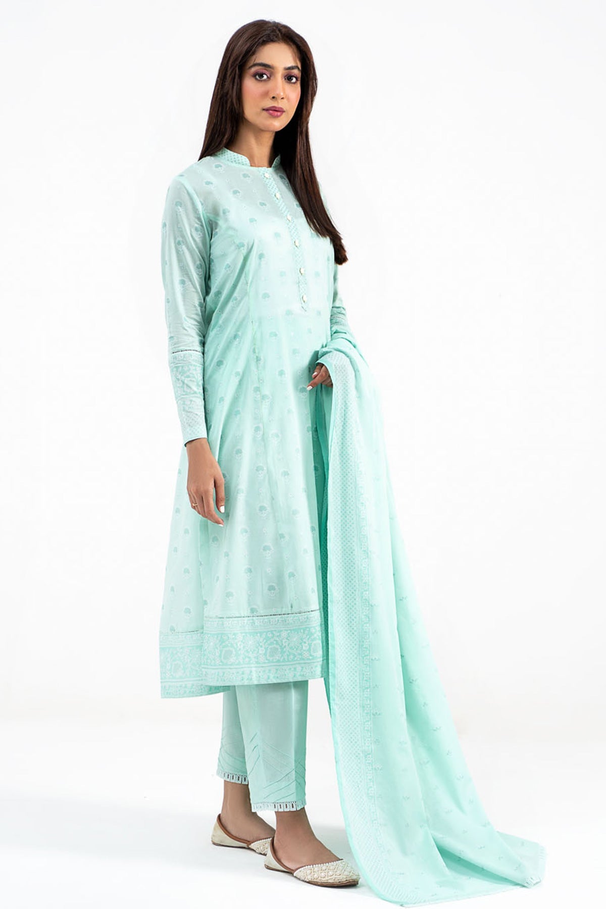 Kayseria - 3 Piece Cotton Lawn Suit