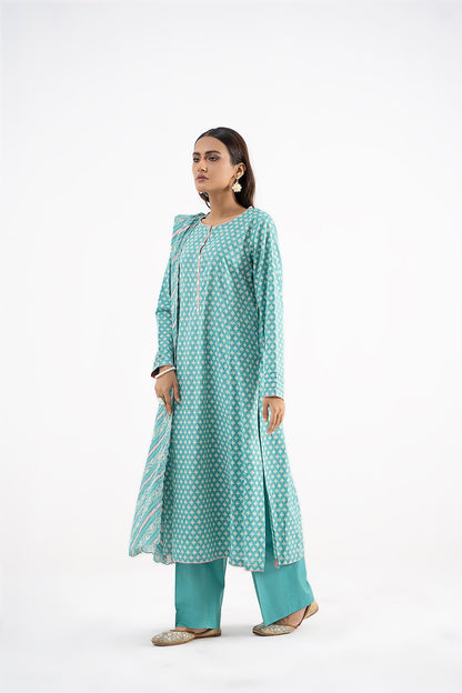 Kayseria - 3 Piece Cotton Lawn Suit