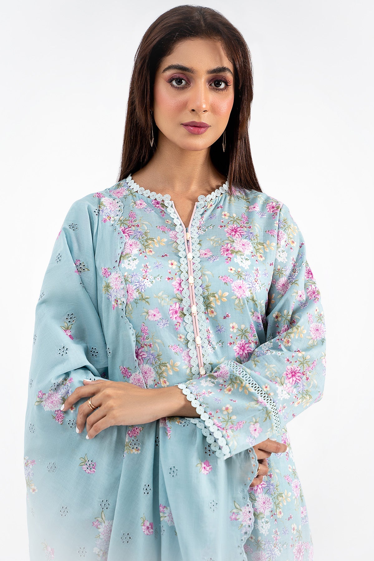 Kayseria - 3 Piece Cotton Lawn Suit