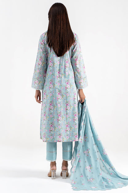 Kayseria - 3 Piece Cotton Lawn Suit