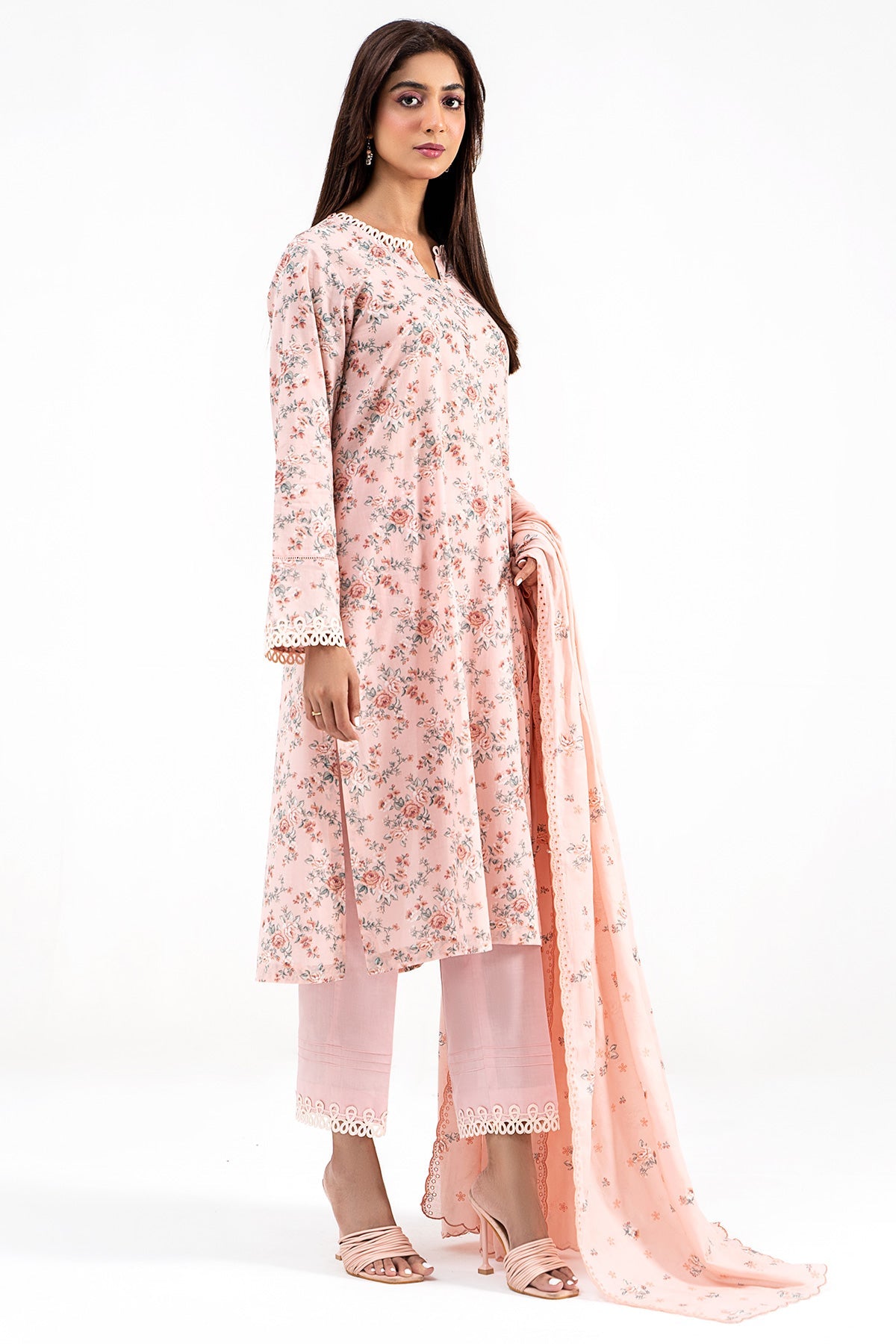 Kayseria - 3 Piece Cotton Lawn Suit