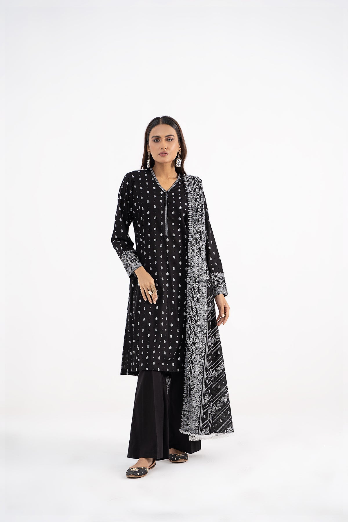 Kayseria - 3 Piece Cotton Lawn Suit