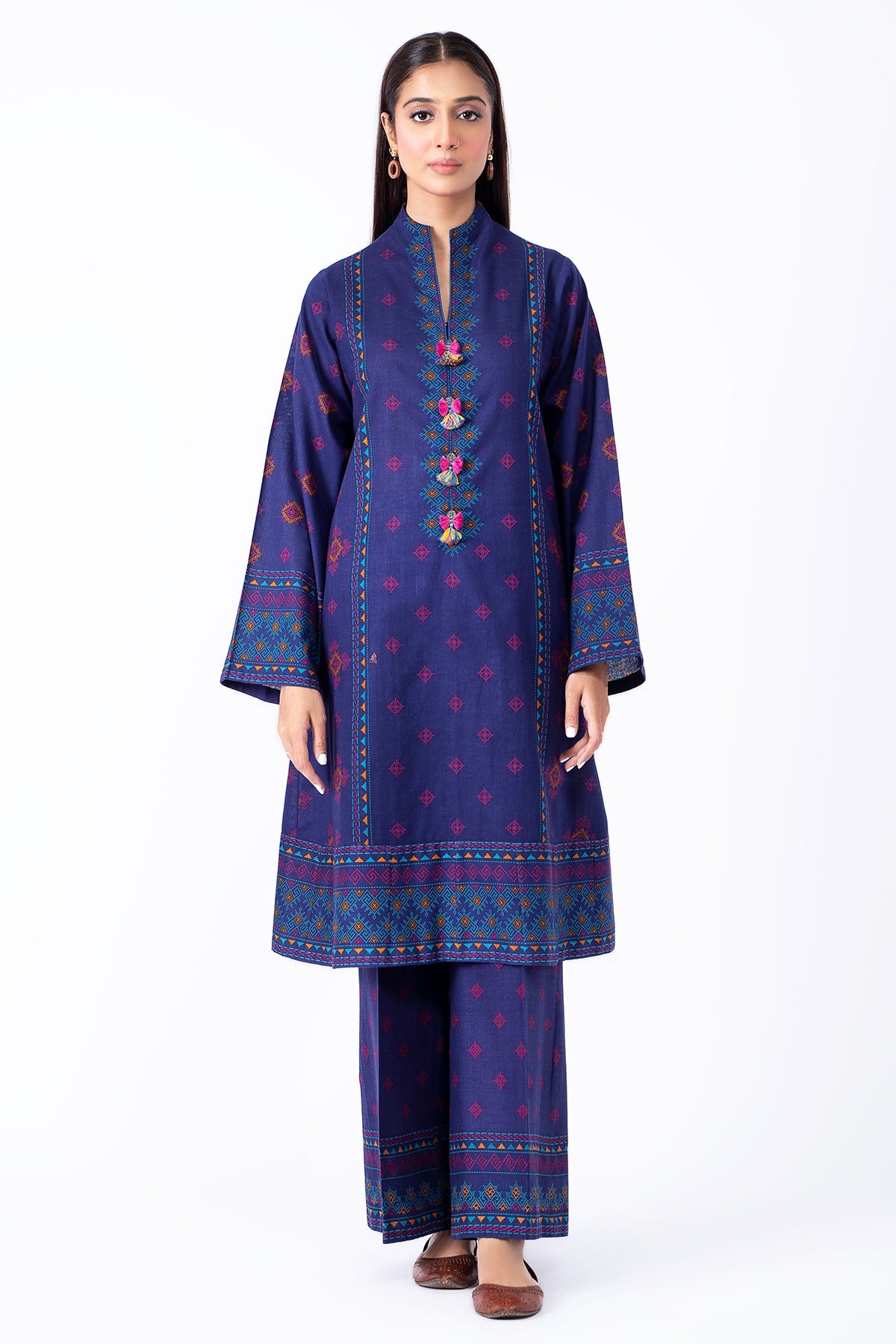 Kayseria - 2 Piece Khaddar Shirt & Shalwar