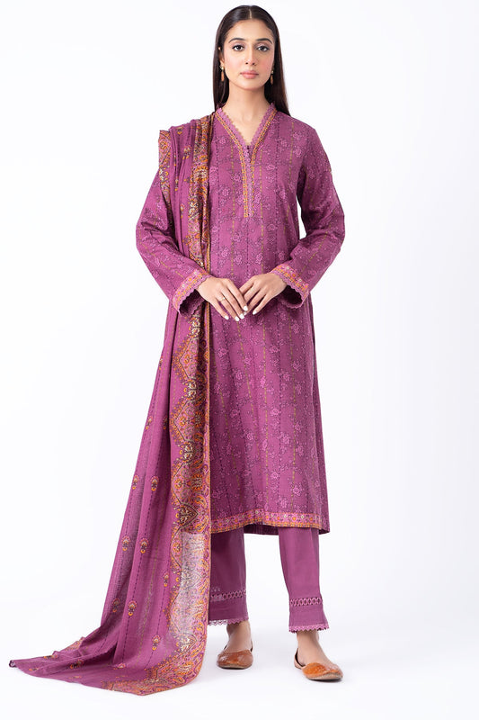 Kayseria - 3 Piece Khaddar Suit