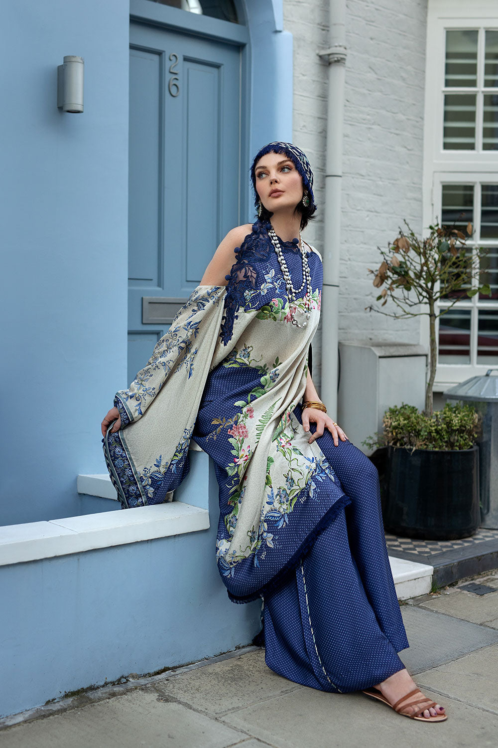 Sobia Nazir - Design 08 Silk Unstitched Collection 2023