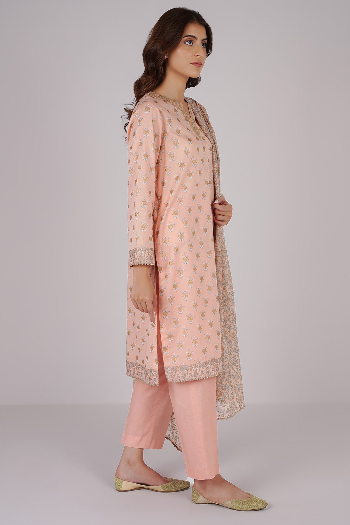 Kayseria - 3 Piece Cotton Lawn Suit