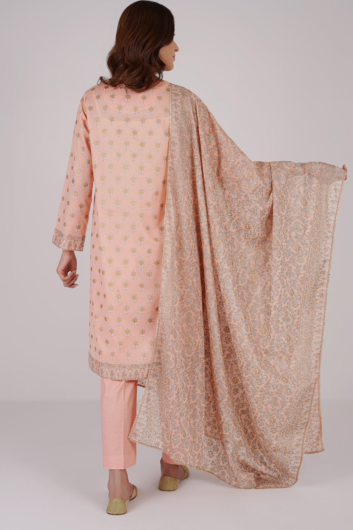 Kayseria - 3 Piece Cotton Lawn Suit