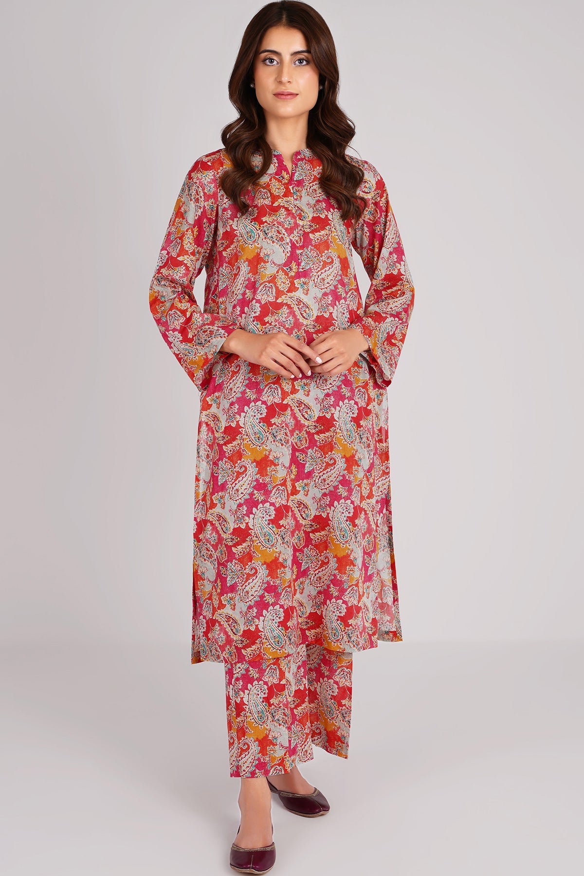 Kayseria - 2 Piece Cotton Lawn Shirt & Trouser