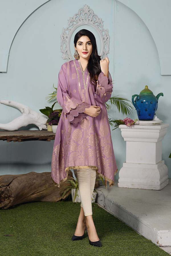 Adan's Libas - Bouquet - Jacquard Stitched Shirt