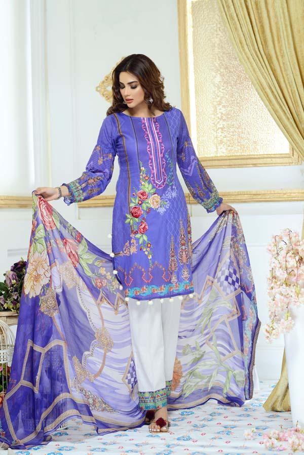 Adan's Libas - Blue Violet