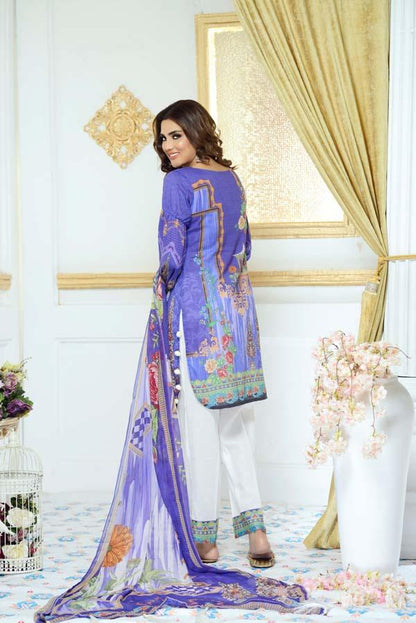 Adan's Libas - Blue Violet