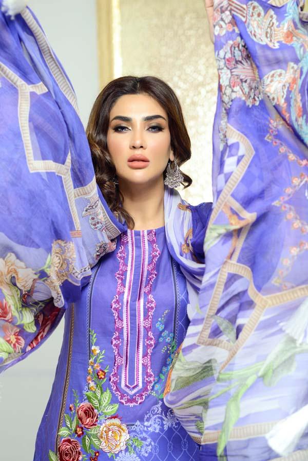 Adan's Libas - Blue Violet