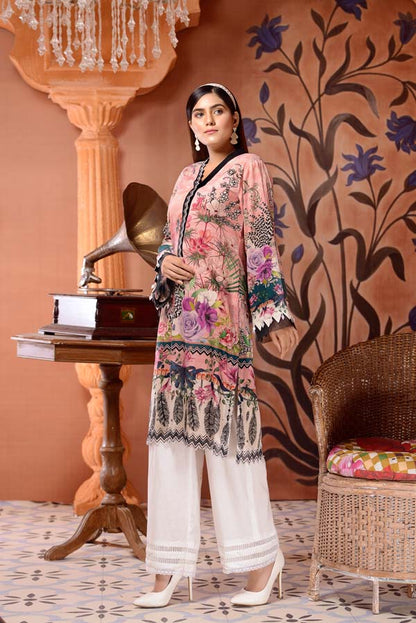 Adan's Libas - Bouquet - Digital Mesuri Lawn Unstitch Shirt