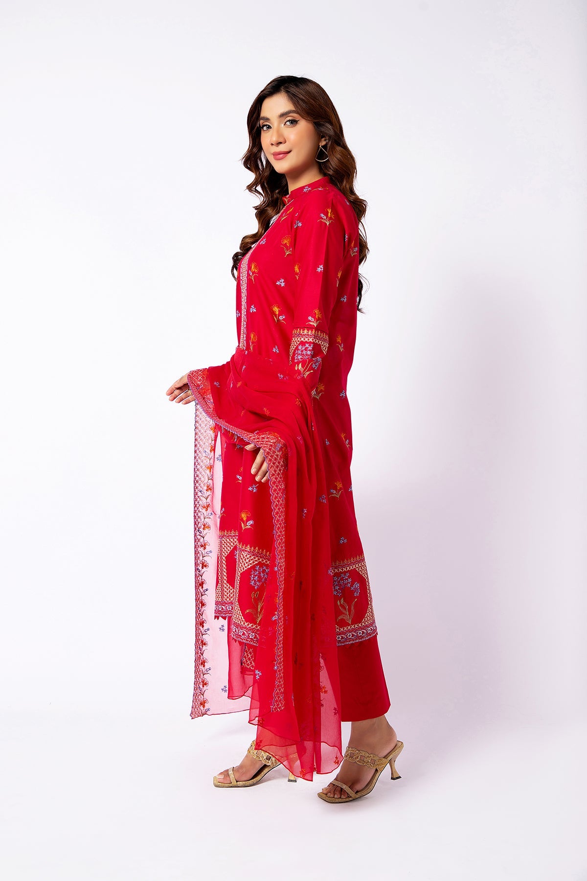 Kayseria - 3 Piece Cotton Lawn Suit