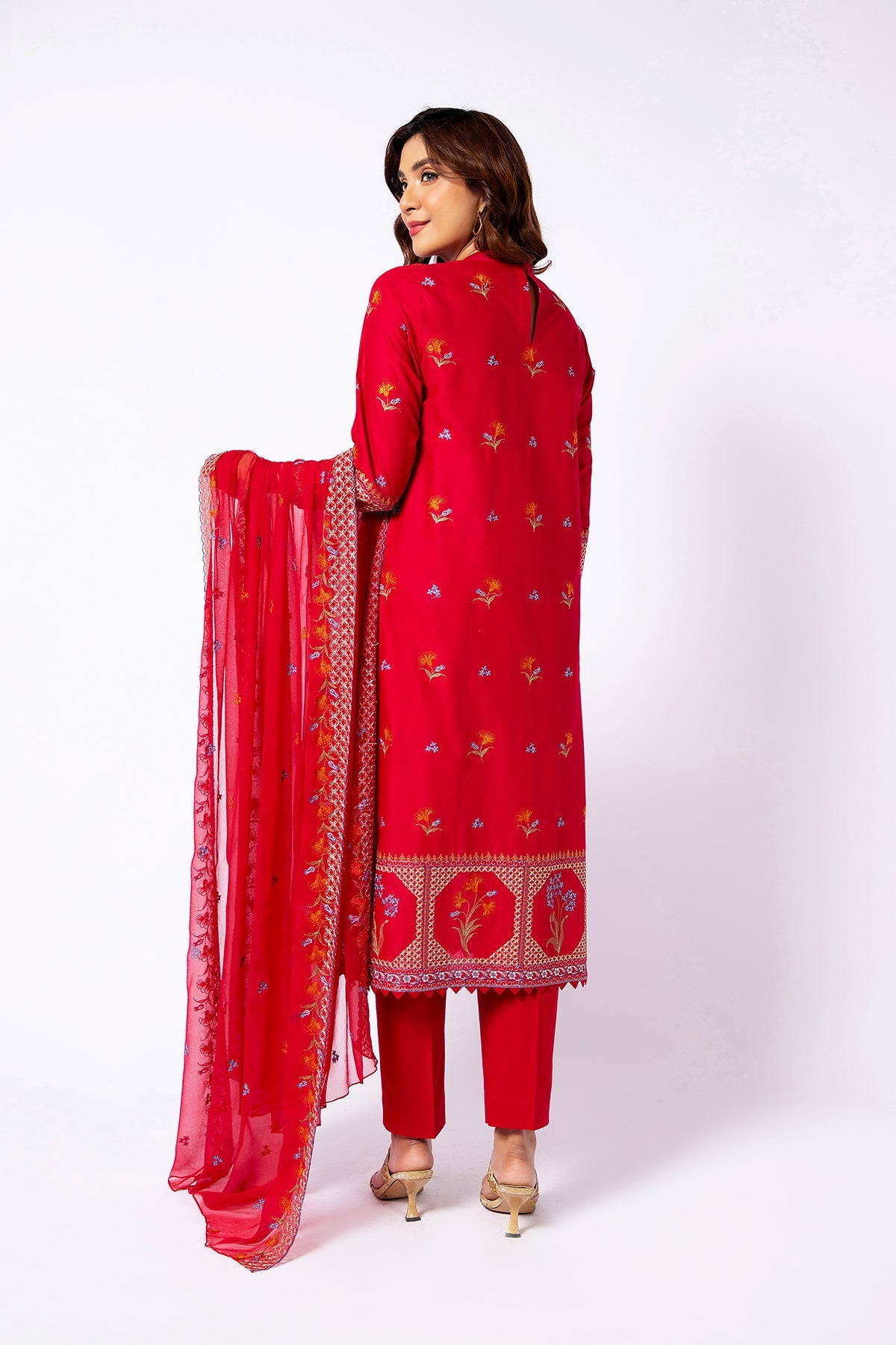 Kayseria - 3 Piece Cotton Lawn Suit