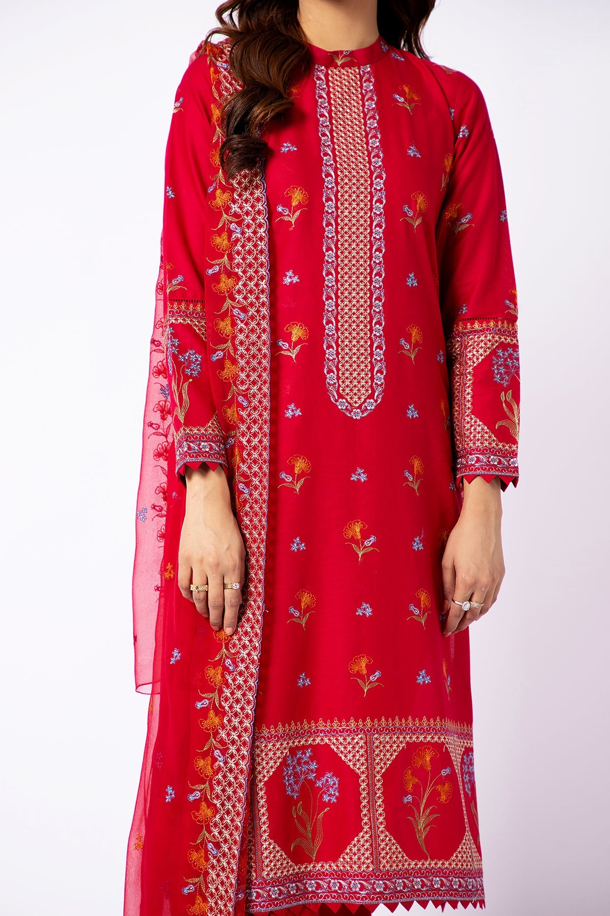 Kayseria - 3 Piece Cotton Lawn Suit