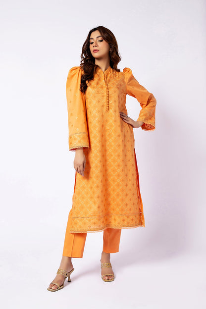 Kayseria - 2 Piece Cotton Lawn Shirt & Shalwar