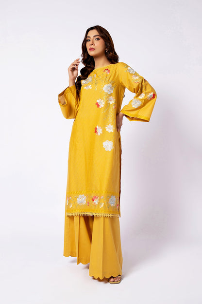 Kayseria - 2 Piece Cotton Lawn Shirt & Shalwar