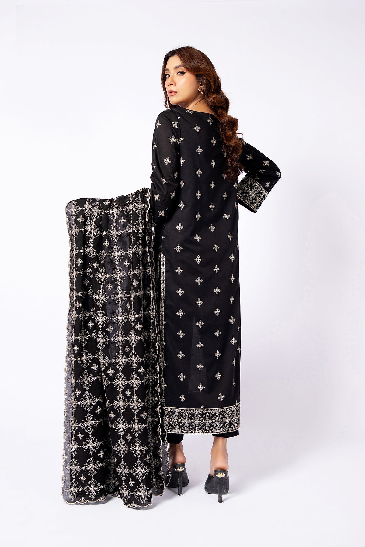 Kayseria - 3 Piece Cotton Lawn Suit