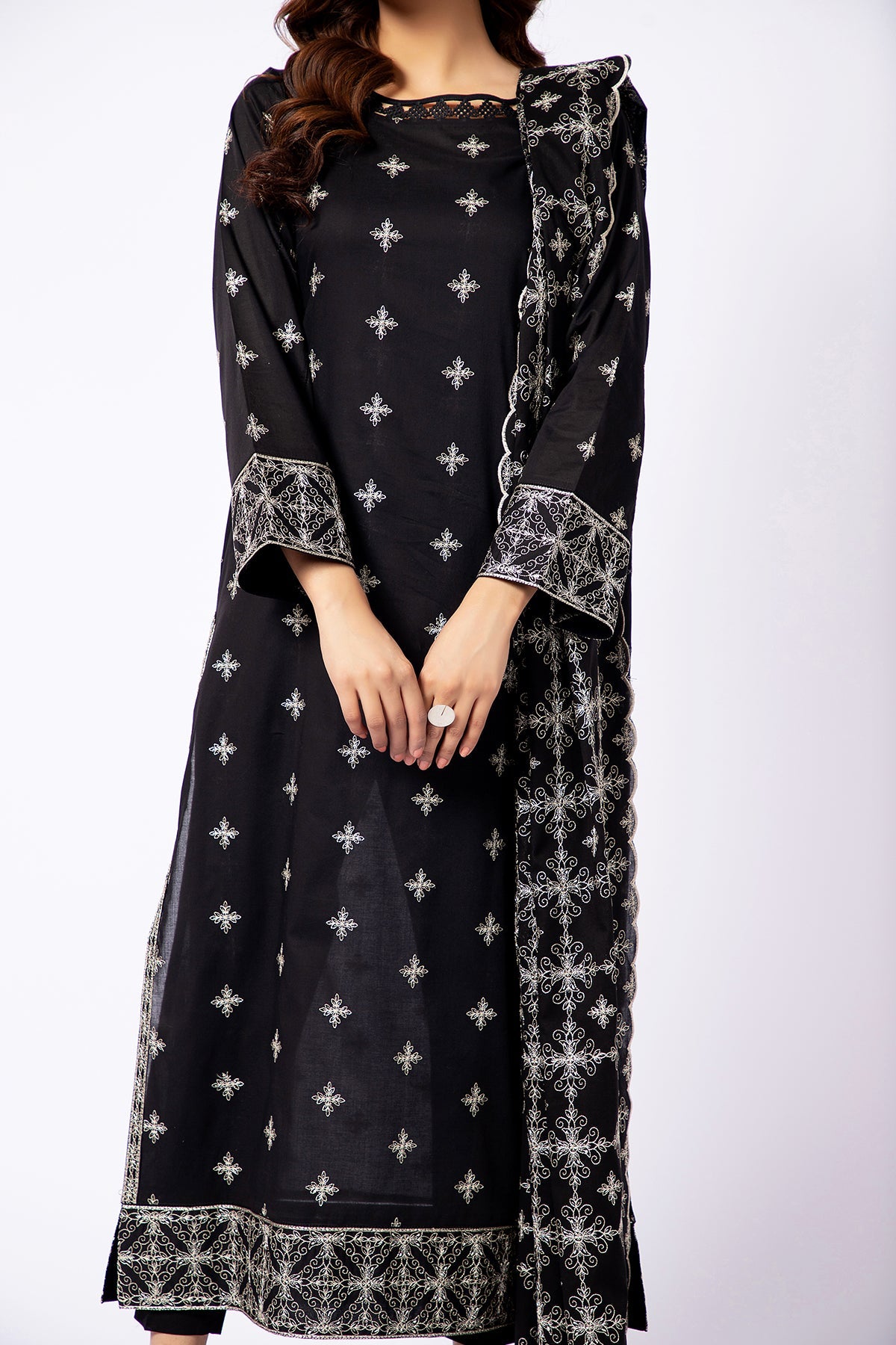 Kayseria - 3 Piece Cotton Lawn Suit