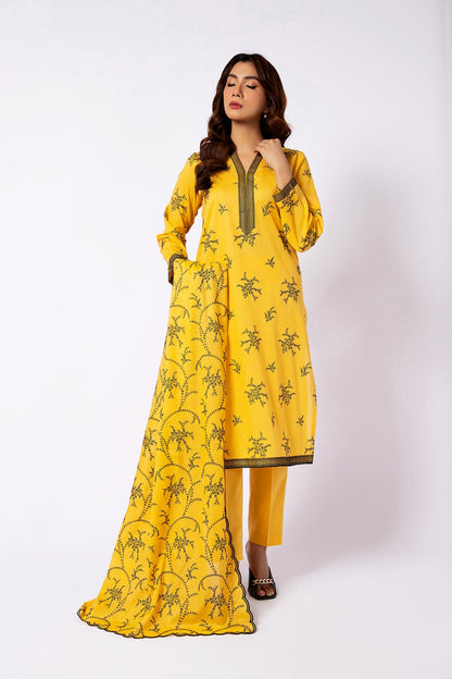 Kayseria - 3 Piece Cotton Lawn Suit