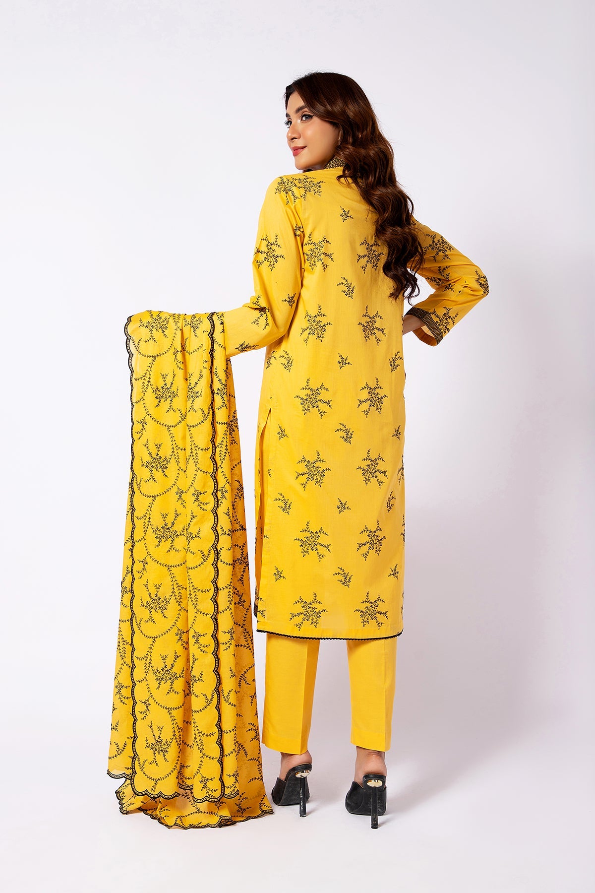 Kayseria - 3 Piece Cotton Lawn Suit