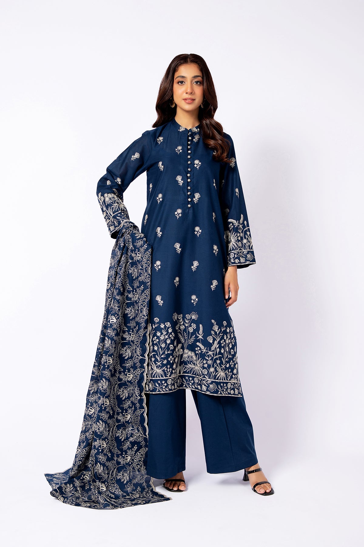 Kayseria - 3 Piece Cotton Lawn Suit