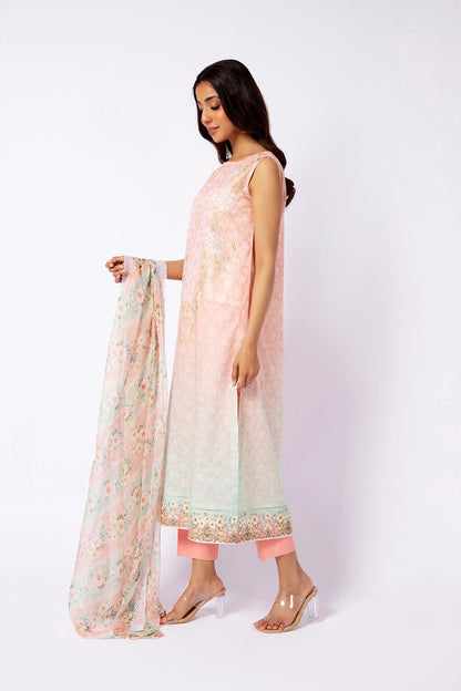 Kayseria - 3 Piece Cotton Lawn Suit