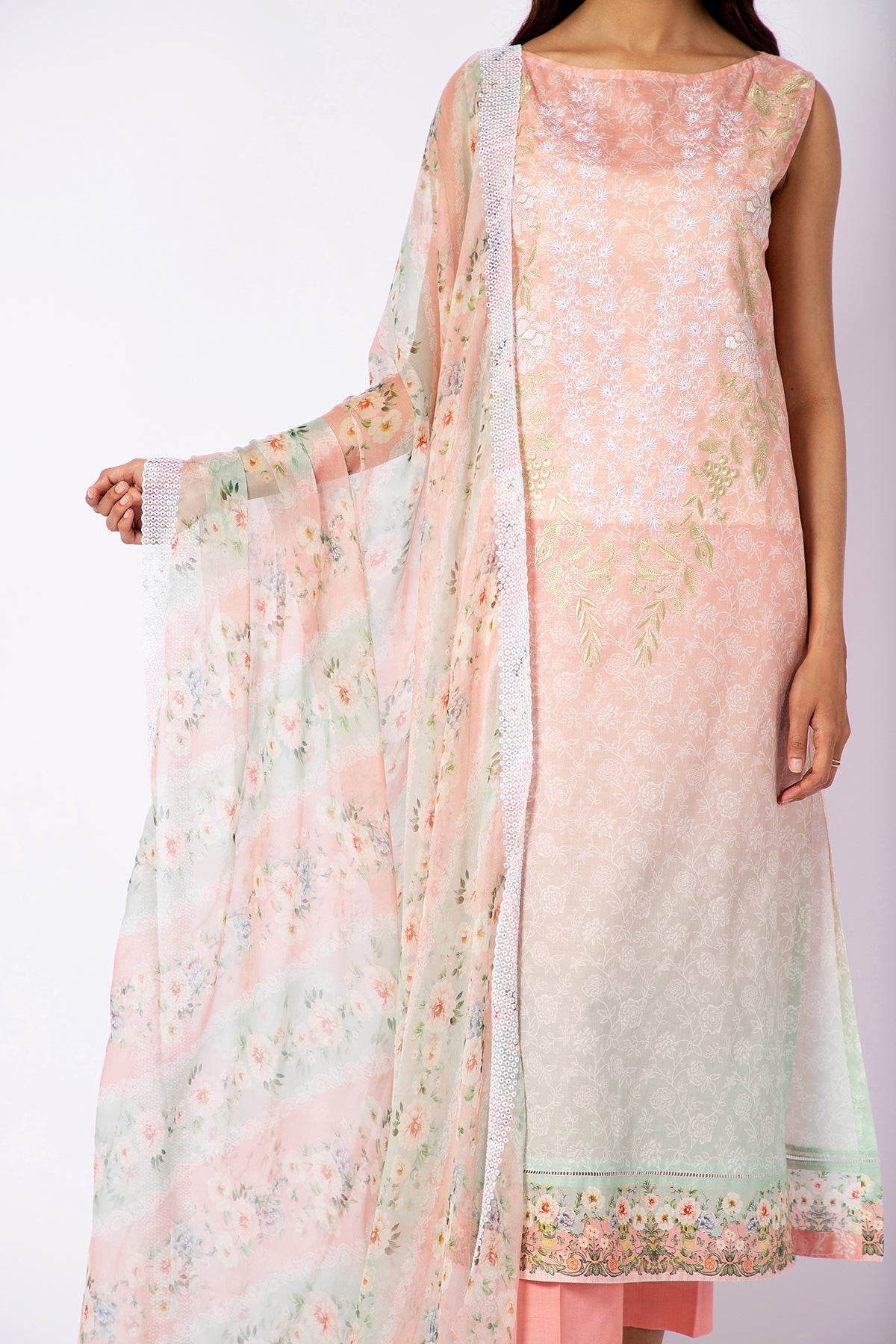 Kayseria - 3 Piece Cotton Lawn Suit