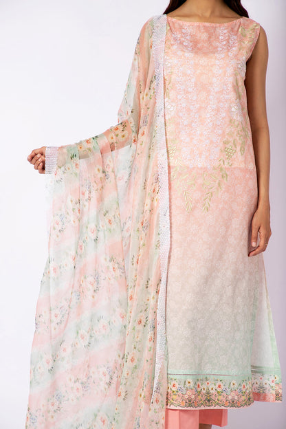 Kayseria - 3 Piece Cotton Lawn Suit