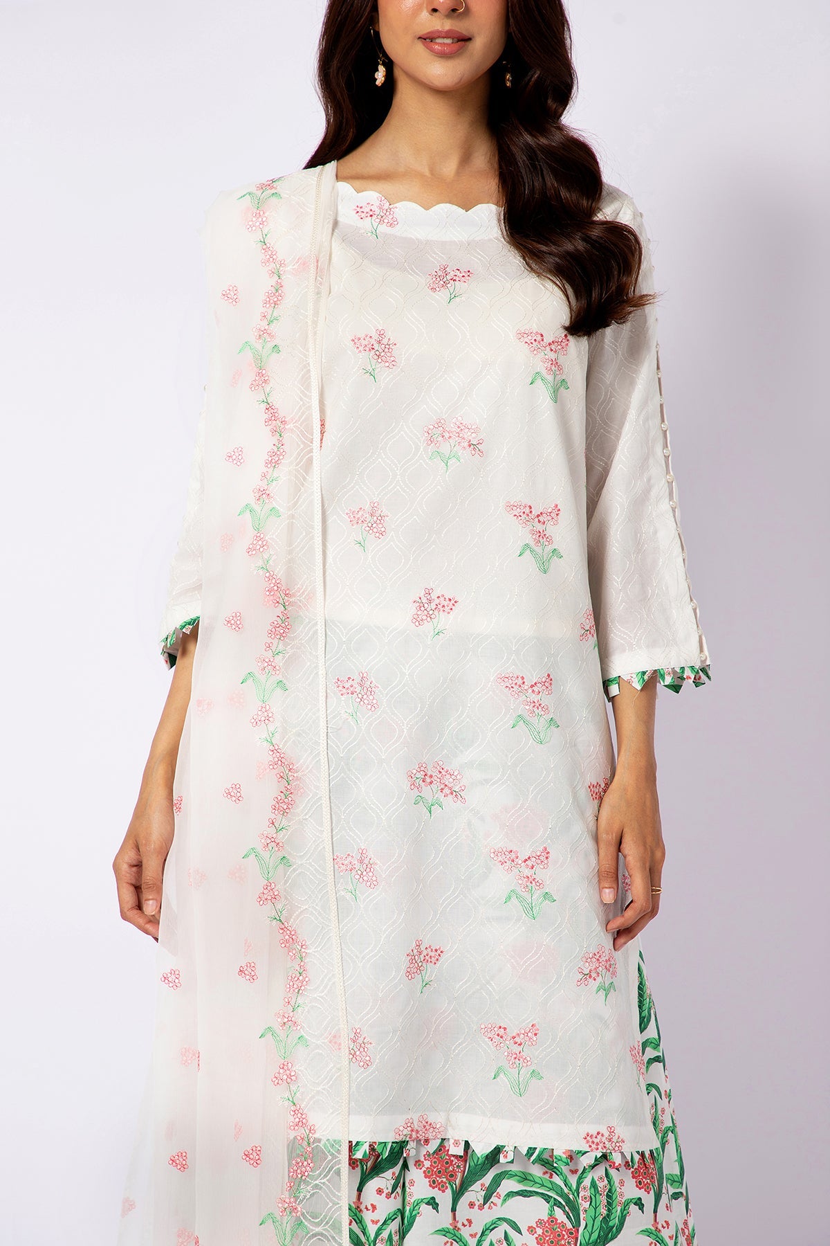 Kayseria - 3 Piece Cotton Lawn Suit