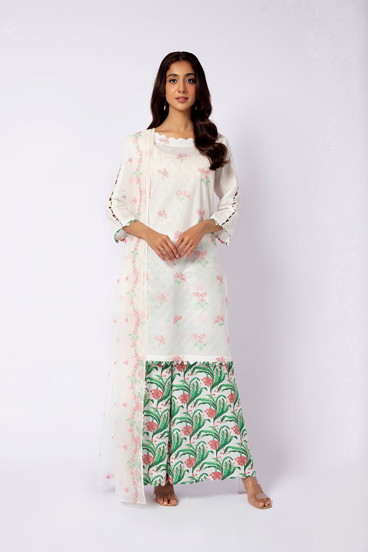 Kayseria - 3 Piece Cotton Lawn Suit