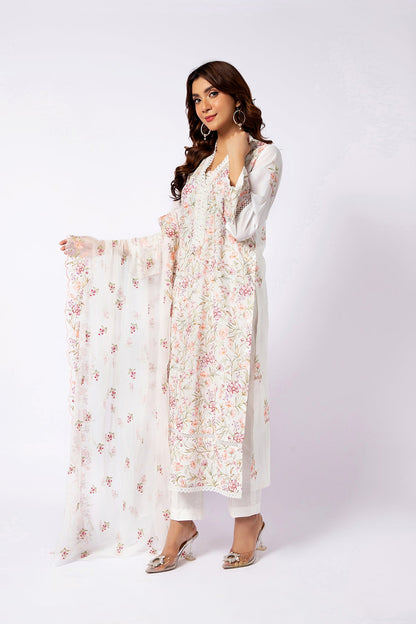 Kayseria - 3 Piece Cotton Lawn Suit