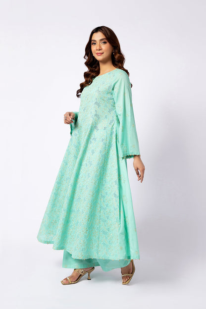 Kayseria - 2 Piece Cotton Lawn Shirt & Shalwar