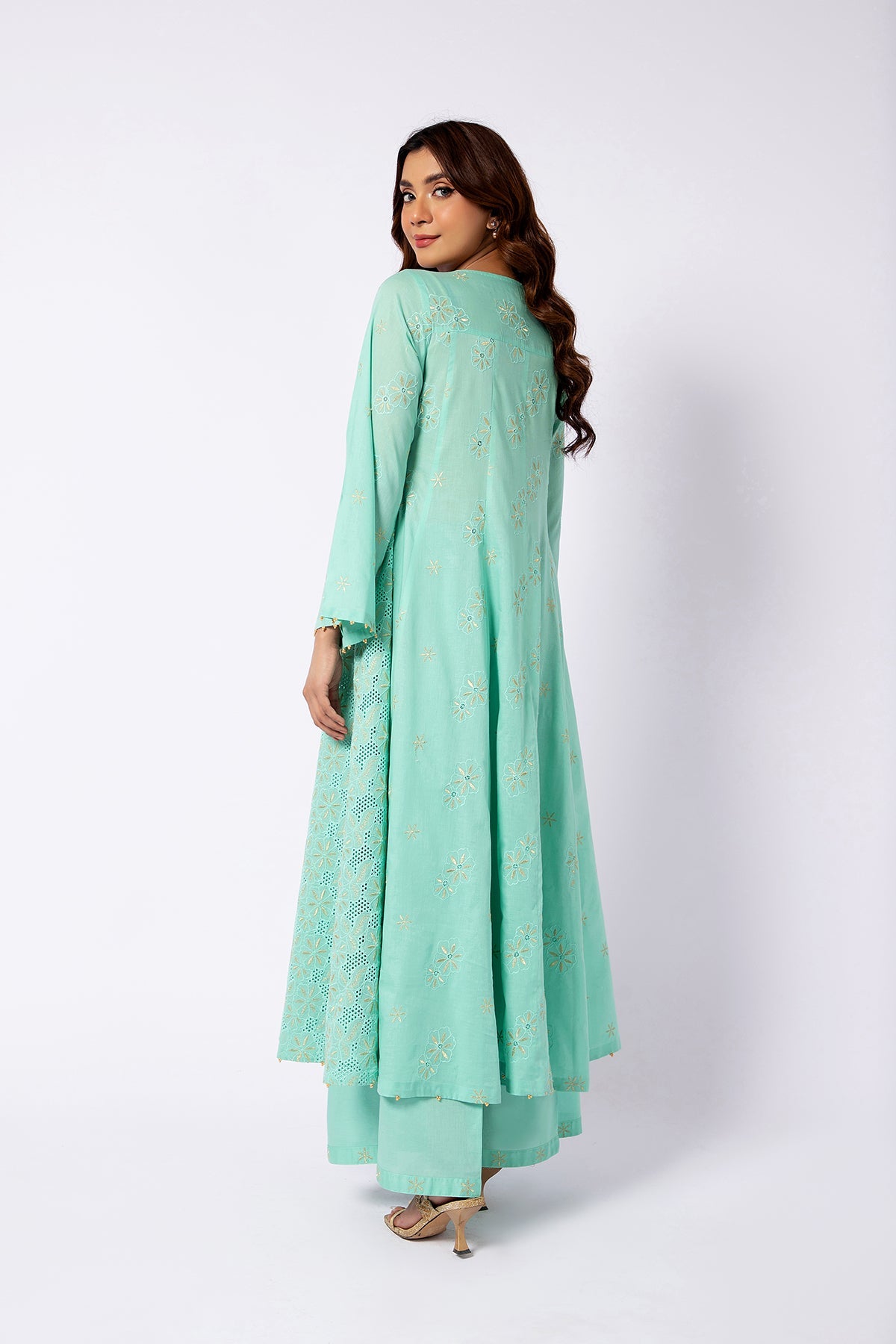 Kayseria - 2 Piece Cotton Lawn Shirt & Shalwar