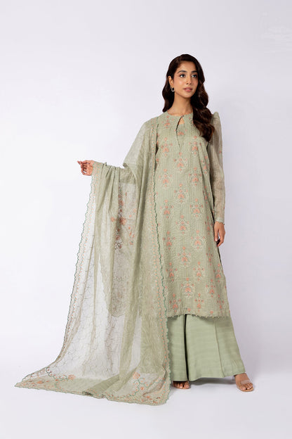 Kayseria - 2 Piece Masuri Shirt & Dupatta