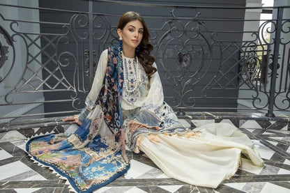 Ellena - 3-PC Unstitched Lawn