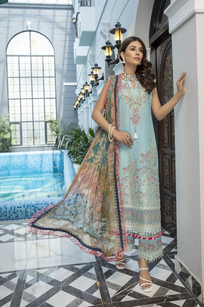 Ellena - 3-PC Unstitched Lawn