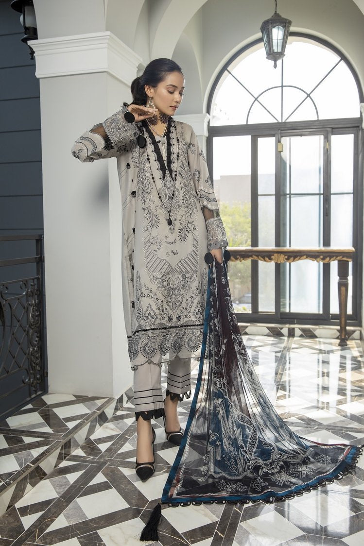 Ellena - 3-PC Unstitched Lawn