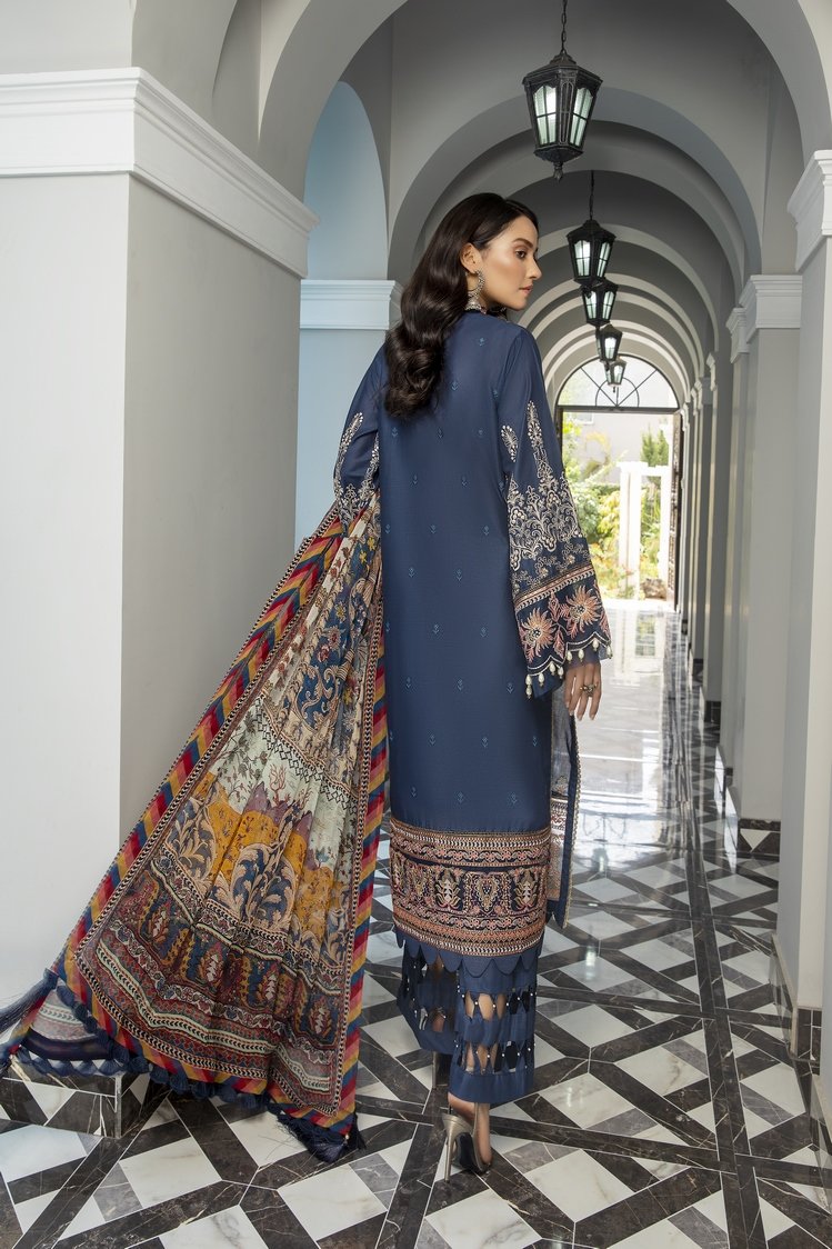 Ellena - 3-PC Unstitched Lawn