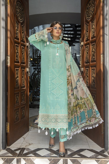 Ellena - 3-PC Unstitched Lawn