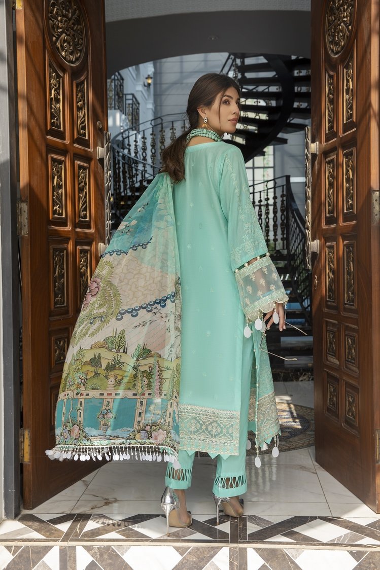 Ellena - 3-PC Unstitched Lawn